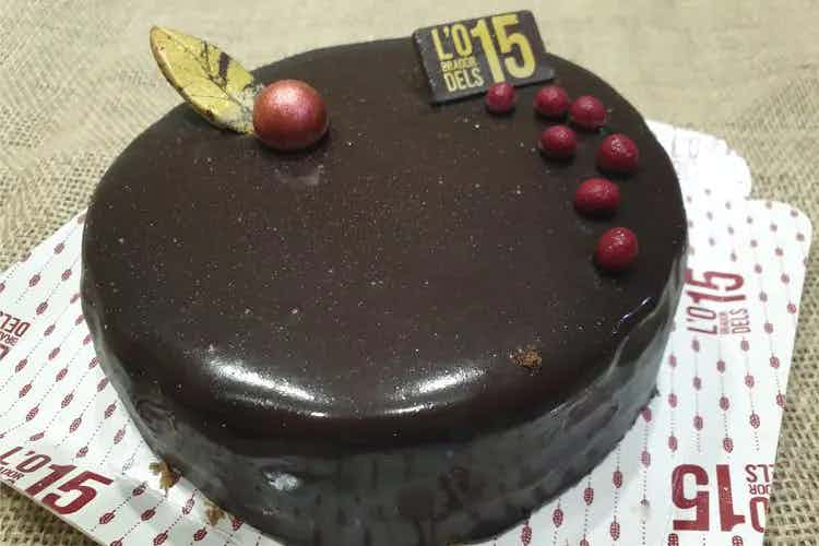 Sacher de frambuesas