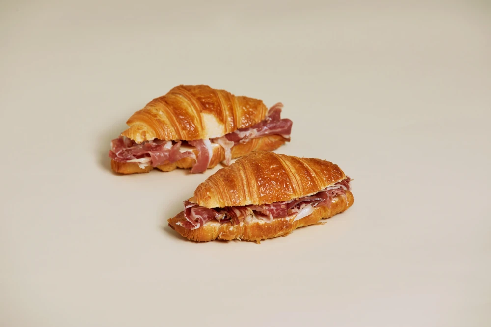 Croissant de jamón ibérico