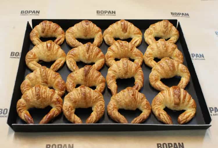 Bandeja croissants mini