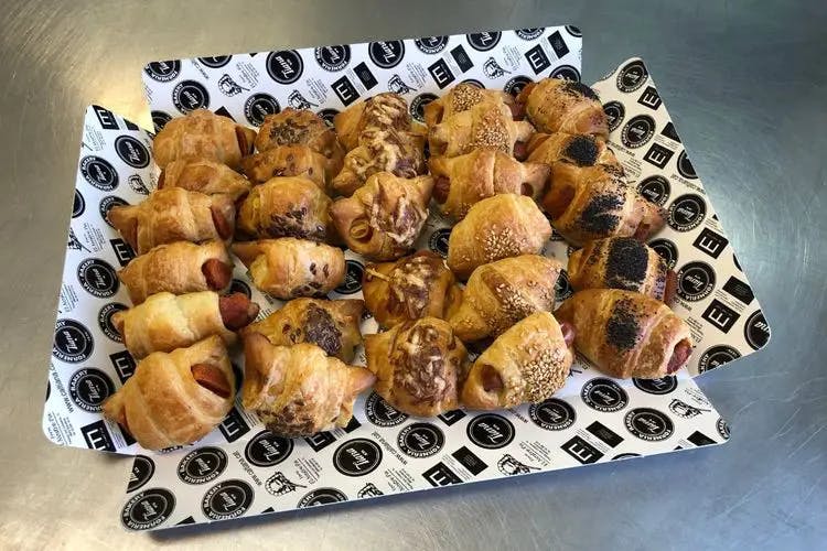 Mini croissant salados