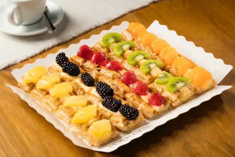 Hojaldre con fruta