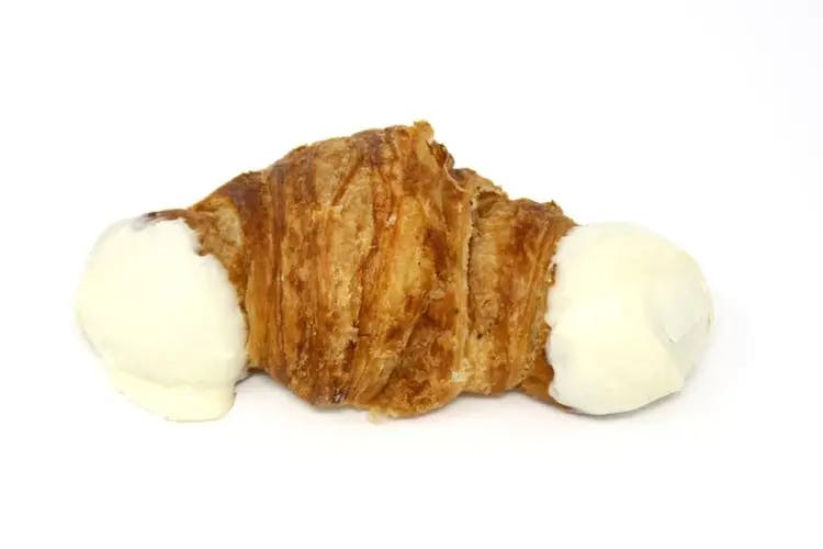 Croissant chocolate blanco