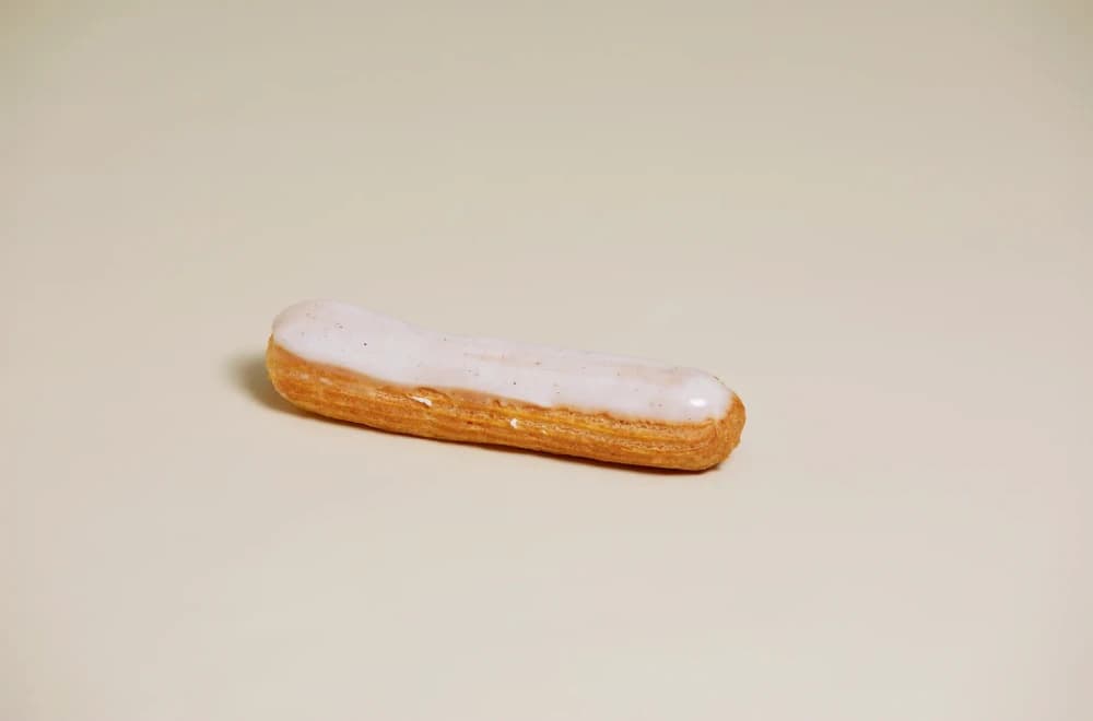 Éclair de vainilla