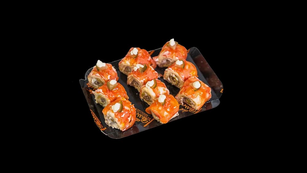 Canapé roll de tomate