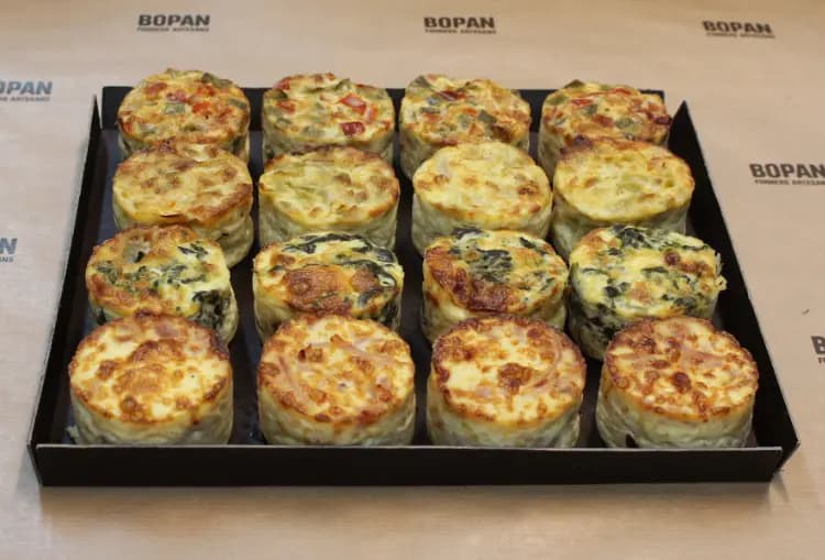 Bandeja quiche